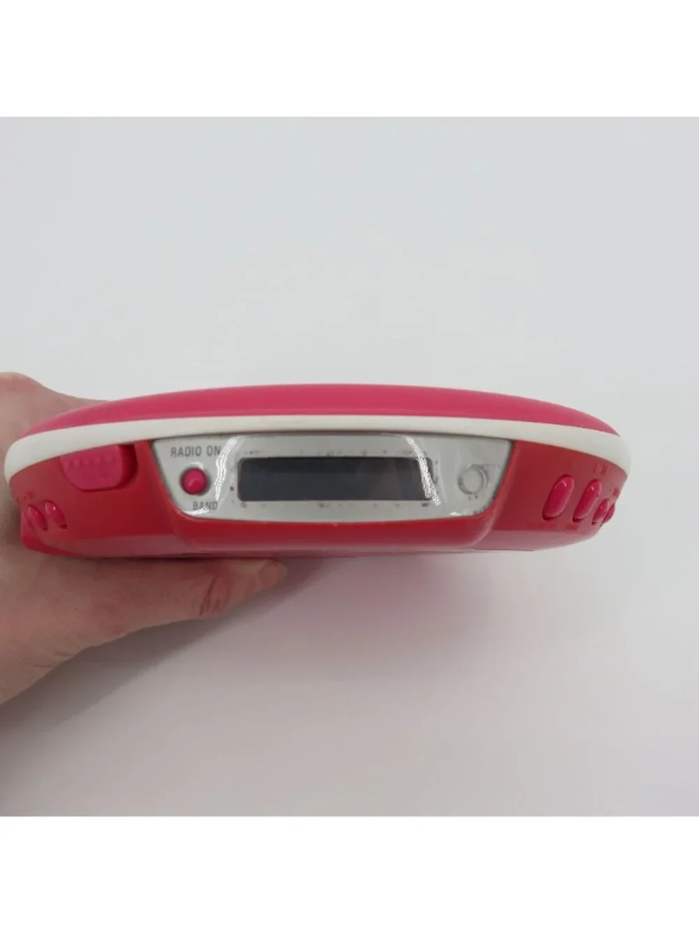 SONY D-FJ003 Pink CD Walkman NOT TESTED AS IS FOR PARTS am/fm Radio 2000s Y2K